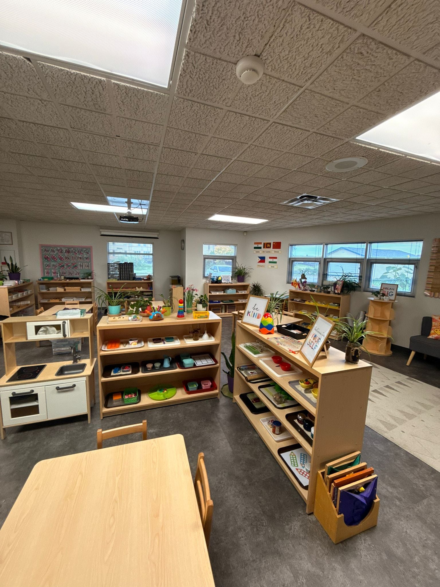 A whole room scaled to the child