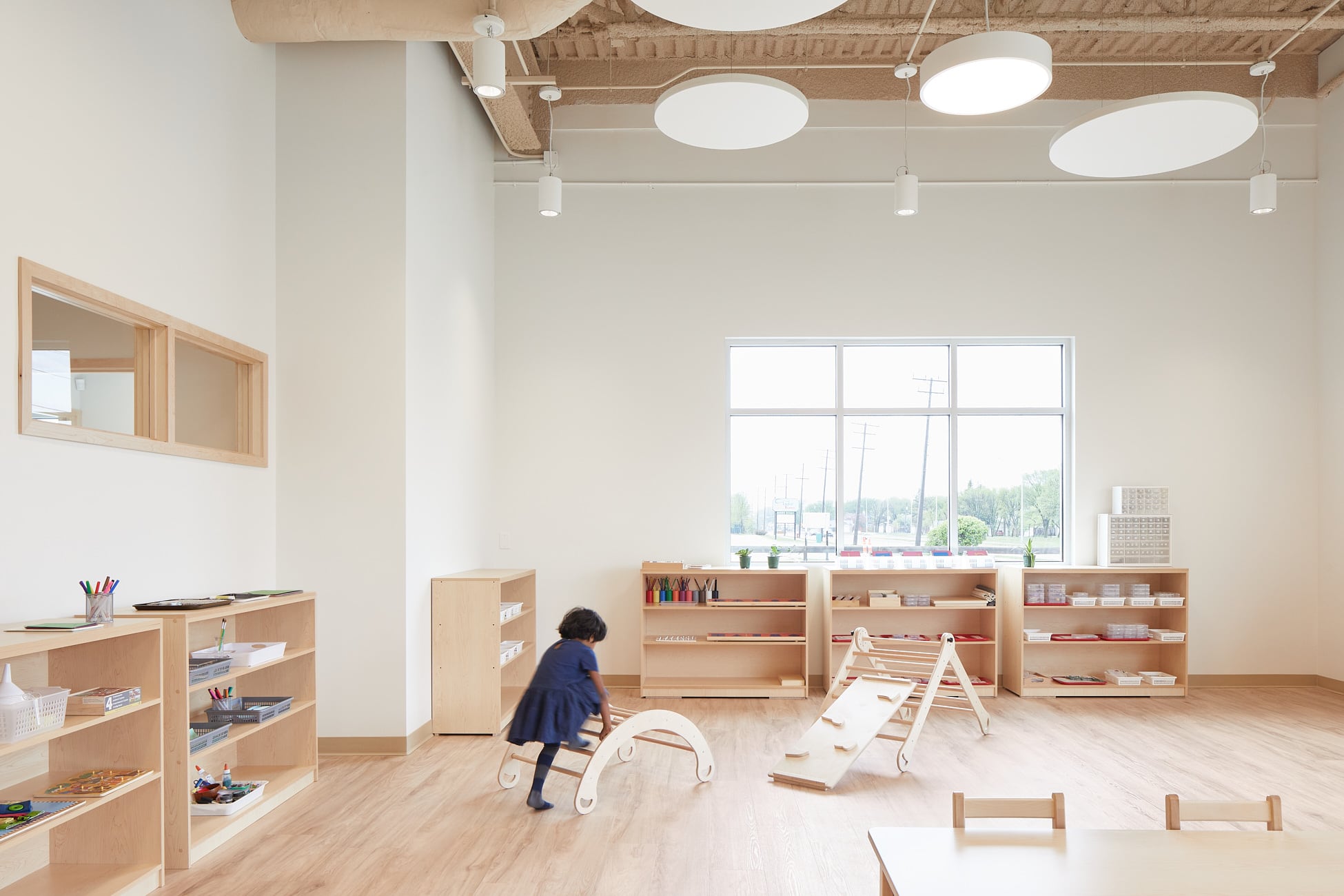 Room to move, then settle into work